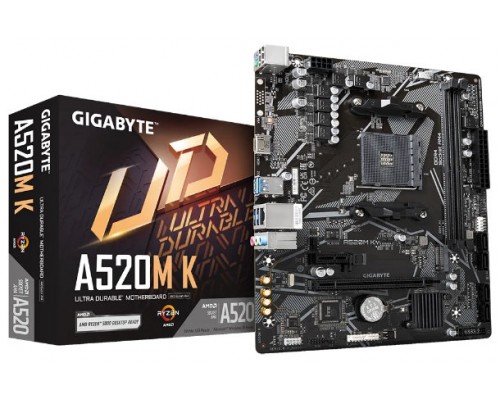 PLACA BASE A520M K V2 GIGABYTE (Espera 4 dias)